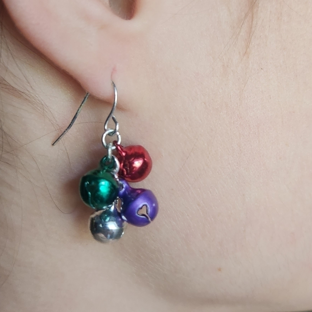 **BOGO** Holiday Bell earrings